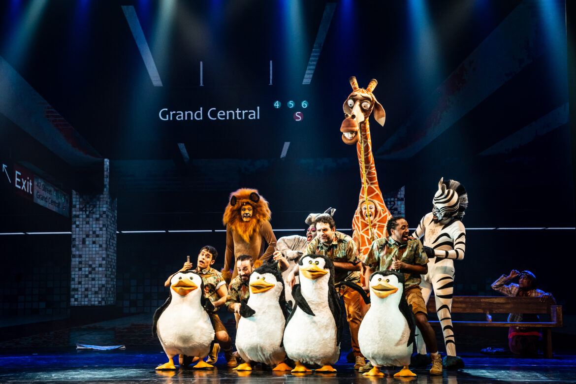 “Madagascar, Uma Aventura Musical” – quinta a domingo, no Sesc Palladium